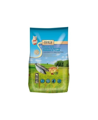 Macs Cat Adult Lachs+For. 300g