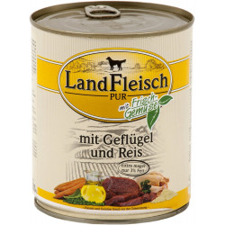 Landfleisch Geflügel-Reis800gD