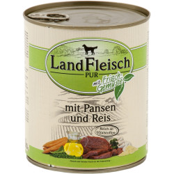 Landfleisch Pansen-Reis  800gD