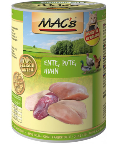 Macs Cat Ente-Pute-Huhn  400gD