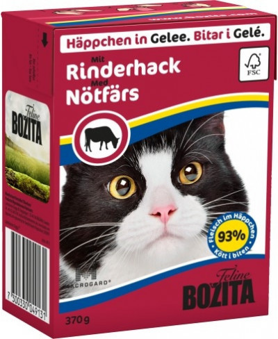 BZ Cat Häpp.Gel.Rinderh. 370gT